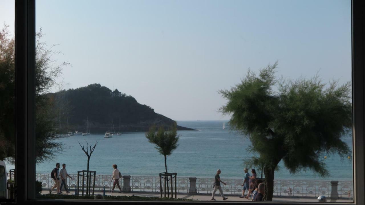 La Madame On La Concha Beach, Seaview Apartment San Sebastián Kültér fotó
