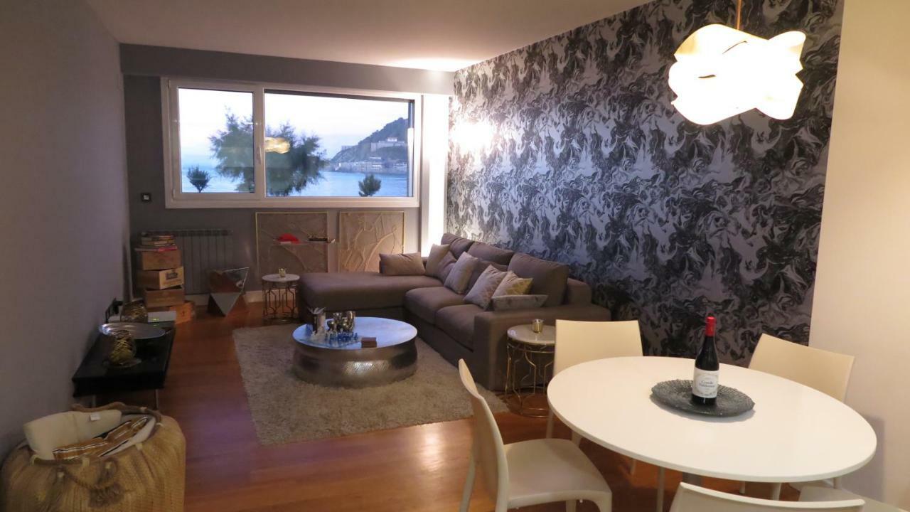 La Madame On La Concha Beach, Seaview Apartment San Sebastián Kültér fotó