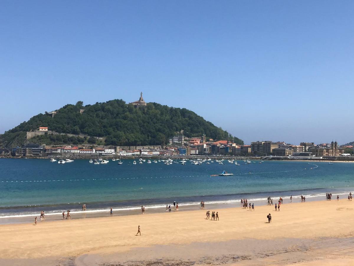 La Madame On La Concha Beach, Seaview Apartment San Sebastián Kültér fotó