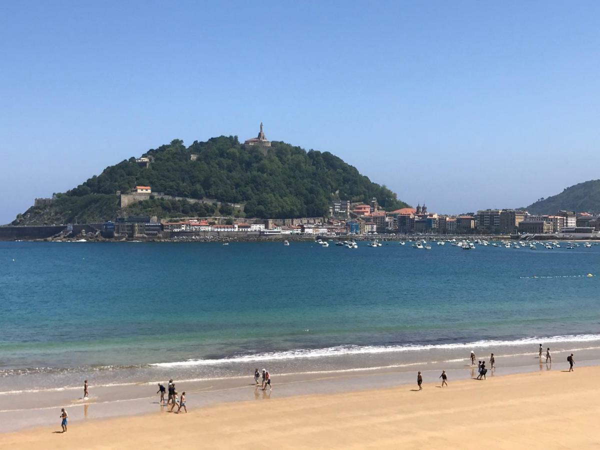 La Madame On La Concha Beach, Seaview Apartment San Sebastián Kültér fotó